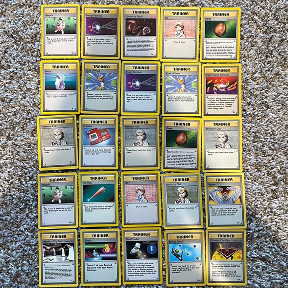 Pokemon Toys 25 Assorted Trainer Pokemon Cards Poshmark